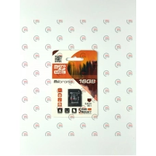 карта пам'яті microSDHC  16Gb class 10 (adapter SD)  Mibrand