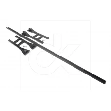 багажник універсал на водостоки 175см сталь, прямокут. 1 планка 2 лапи Газель