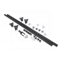 багажник универсал. на водостоки 127см сталь, прямоуг. 2101-07, М412/2140  усиленный