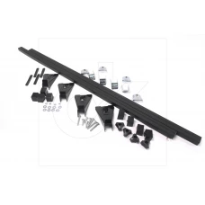 багажник универсал. на водостоки 122см, до 75кг, сталь, прямоуг. 2108-09 ,Таврія