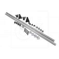 багажник універсал. на водостоки 140см, до 75кг, сталь, прямокут. Волга/Нива/Москвич 2141