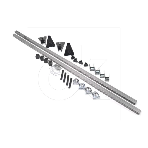 багажник універсал. на водостоки 140см, до 75кг, сталь, прямокут. Волга/Нива/Москвич 2141