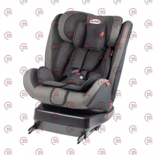 автокресло детское  0-1-2-3  "Infiny TWIST Pantera Black" ISOFIX/с рождения-36кг/0-12лет/черное
