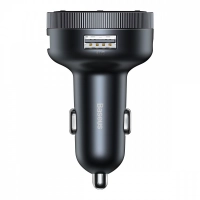 FM модулятор Baseus CCLH-01    USB/MP3/12-24В/microSD/AUX вход USB зарядка 3,4А/Bluetooth 5.0