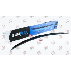 дефлектор багажника Mercedes C-klasse W-205 сед 2014-> (скотч) Sunplex