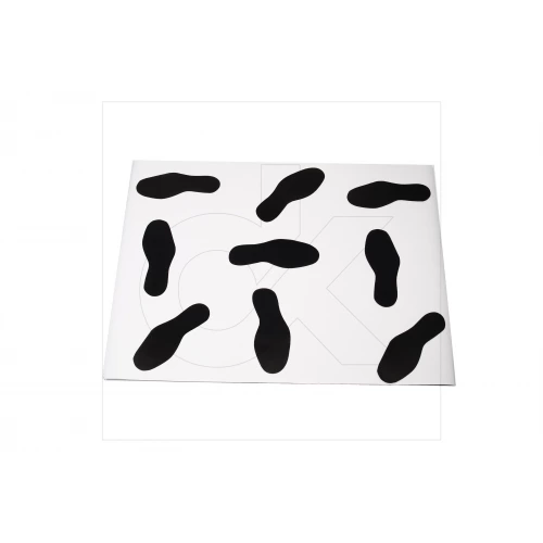 накидка на підлогу одноразова (килимок), поліетиленова (50шт)