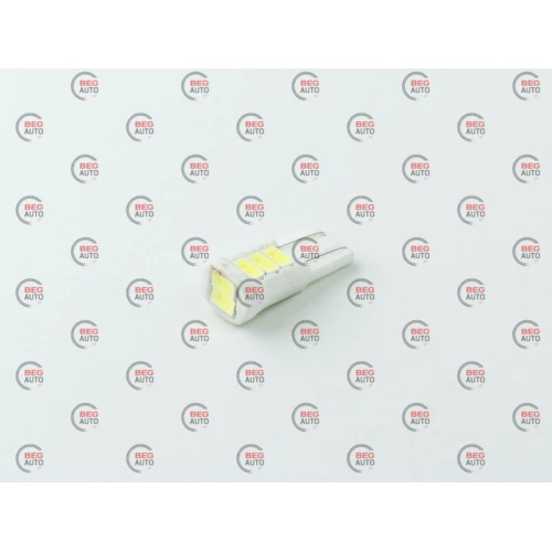 Лампа світлодіодна БЦ 12-5 лазер. WHITE  8 SMD 5630 125 Lm керамічний цоколь