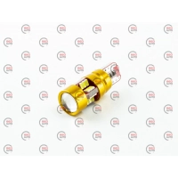 Лампа світлодіодна БЦ 12-5 лазер. WHITE 27 SMD (3014) обманка +лінза