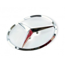 емблема багажника "MERCEDES" 210 ? 8,5см нова, 3 штирька