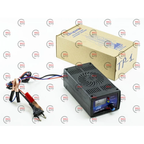 устр-во зарядн. трансф. ЗОРЯ ТР-1 14,4В 0-7А амперметр, регулятор (для АКБ 32-90А/ч)