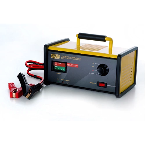 устр-во пуско-зарядн.  Сила 12-24В 15А, старт 100А, до 300А/ч, стрел. индик.