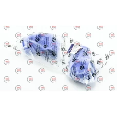 патрубок воздуш. фильтра - ДМРВ  Газель 405 (угольник) к-т 2шт Авто-Престиж силикон