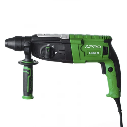 перфоратор 1050 Вт, SDS-Plus, удар 3,5 Дж, 5100 уд/хв 3 режими, реверс (кейс)