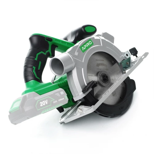 пила дисковая аккумуляторная 20В, ? 165мм, макс. глуб. 51мм, без АКБ и ЗУ, лазер