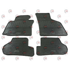 коврики салона Skoda Octavia A5 04-13, Golf 5/6 03-12, Jetta 05->  борт 1см, евроклетка Polytep