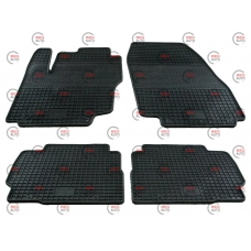 коврики салона Ford Mondeo IV,V, Fusion США 2007-2021, S-MAX 2006-2014  борт 1см, евроклетка
