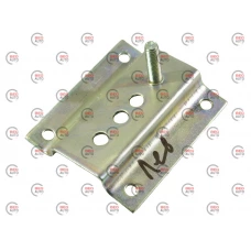 кронштейн бампера Газель пер. левый н\о боковой