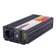 преобразователь напряж. с 12 на 220 В/1000W/на клемы/модиф. синусоида/зарядное устройство 12В, 10А
