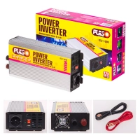 перетворювач напруги з 12 на 220 В/1000W/USB 2А/на клеми/правильна синусоїда/RJ-45 PULSO