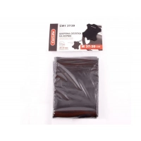 оплетка руля  L  кожа  (39 - 41 см)  черная CarLife  с иголкой
