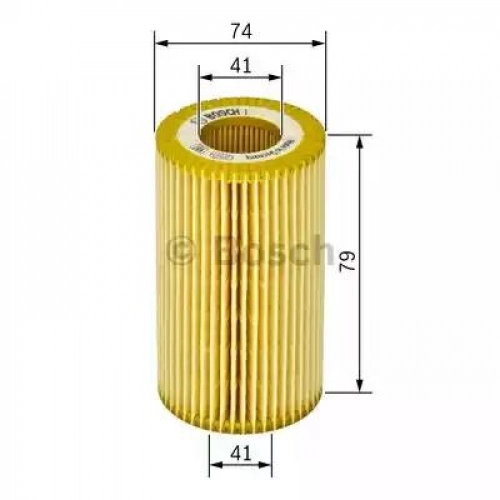 фильтр масл. BMW 3 (E90) (N52B25/30); SERIE 6 (E63) (N52B30) 04->  (BOSCH)