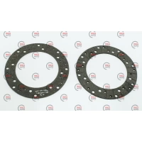 накладка зчепл.Волга чорні косе свердління