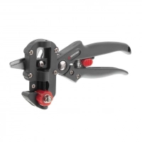 секатор  200мм Intertool для прививки, 3 лезвия Carbon