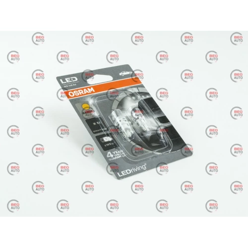 Лампа светодиодная БЦ 12-5 лазер. YELLOW  1W 2500K Osram