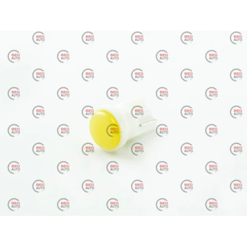 Лампа светодиодная БЦ 12-5 лазер. YELLOW СОB (сплошн. свет) 1W