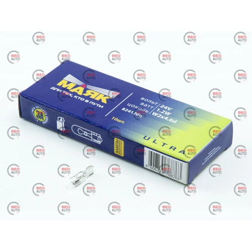 лампа БЦ 24V  1,2W Маяк