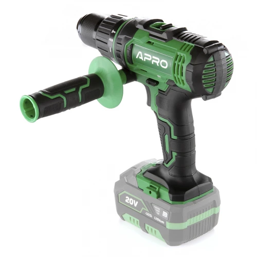 шурупокрут-дриль без АКБ 20 В, 1750об, 2 скор., LED, патрон, що швидко знімається, кейс (20HDK)