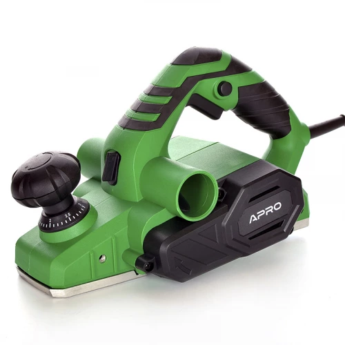 электрорубанок 1100Вт, 18000об/мин, нож 82мм, 0-3мм