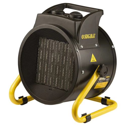 тепловентилятор керамический 220В, 3 режима 3000Вт, металл Sigma