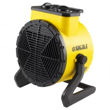 тепловентилятор керамічний 220В, 3 режими 3000Вт, ударостійкий пластик Sigma