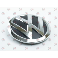 эмблема реш. Volkswagen Caddy 2k5 new ? 15см, пластик, хром