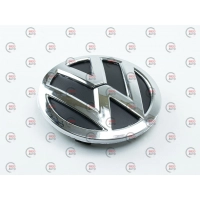 емблема реш. Volkswagen Polo 6C 2014-> ? 12см, пластик, хром