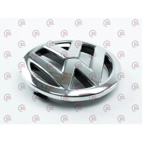 емблема реш. Volkswagen Polo 6R 2010-> ? 12,4см, пластик, хром