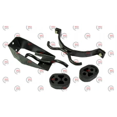 кронштейн глушителя Г-3302 в сборе н/о (верх-1шт + низ-1шт + к кузову)