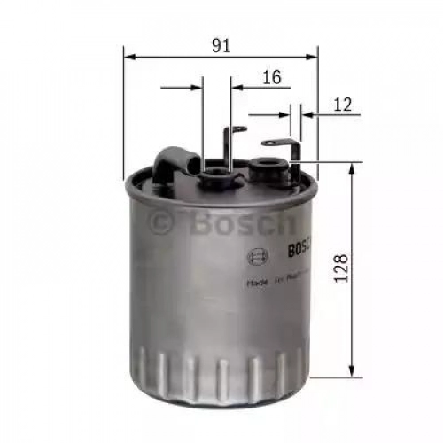 фильтр топливный MB Sprinter I CDI (00-06), Vito I CDI (99-03) OM 611,612  (BOSCH)