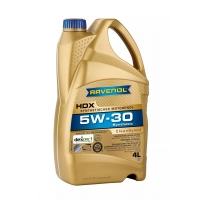олива Ravenol 5W-30 HDX "Synthetic" Dexos 1, SP (RC), GF-6A (4л)