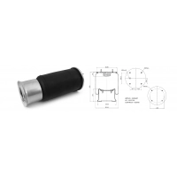 пневмобалон прицепа SAF   DAF   GIGANT   YORK   TRAILOR   RENAULT TRUCKS  (APLUS)  CONTI (813MB)