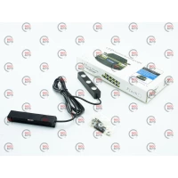 ходовые огни 12V DRL D 012  85х14мм 0,5W