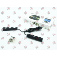 ходовые огни 12V DRL D 012  85х14мм 1W