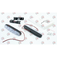 ходовые огни 12V DRL-ARP  6-5050 155х16мм SMD