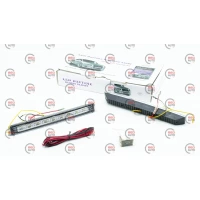 ходові вогні 12V DRL-JH 29-9 220х25мм з функ. дублювання повороту