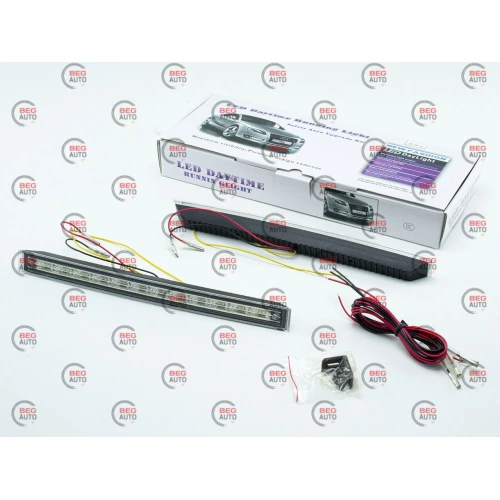 ходові вогні 12V DRL-JH 29-12 277х25мм з функ. дублювання повороту 277х25мм