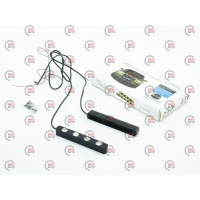 ходові вогні 12V DRL D 011 110х14мм 0,5W