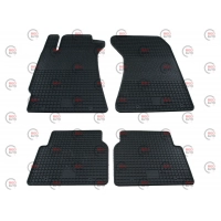 килимки салону Subaru Forester II 2002-2008 борт 1см, євроклітина Polytep