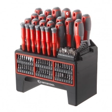 набор отверток и бит, шестигранники, головки 114 шт Intertool