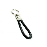 брелок TOYOTA кожаный  плетеный